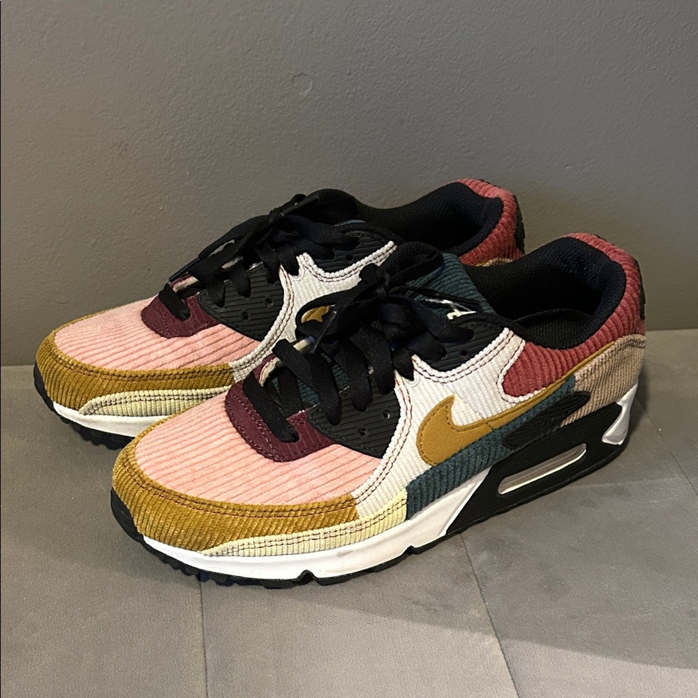 Nike Air Max Multicolor Corduroy Sneakers
